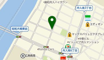 リパーク広島舟入南3丁目の地図画像