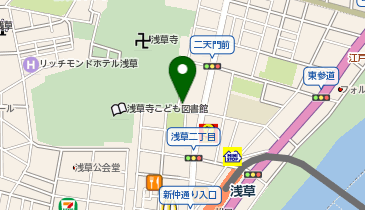 浅草2丁目第7の地図画像