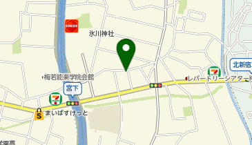 リパーク東中野1丁目第3の地図画像