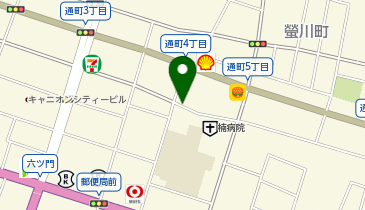 リパーク久留米日吉町第6の地図画像