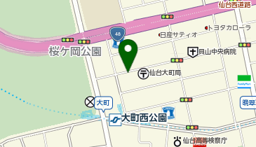 リパーク仙台大町2丁目第9の地図画像