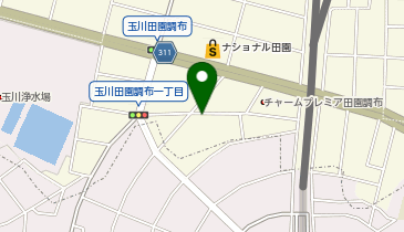 リパーク玉川田園調布1丁目第2の地図画像