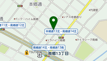 リパーク札幌本郷通13丁目北の地図画像