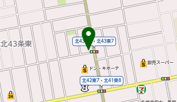リパーク札幌北43東7の地図画像
