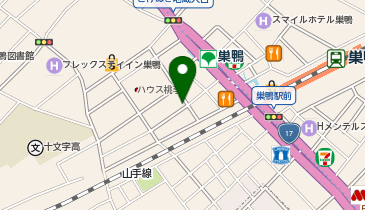 リパーク巣鴨3丁目第11の地図画像