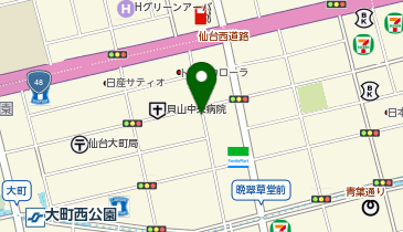リパーク仙台大町2丁目第10の地図画像