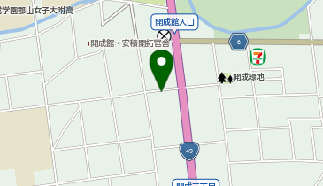 リパーク開成斎場第3駐車場の地図画像