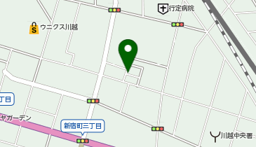 川越新宿町1丁目第2の地図画像