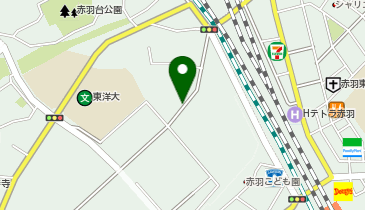 赤羽台3丁目の地図画像