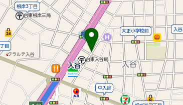 リパーク入谷1丁目第3の地図画像
