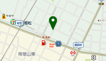 リパーク万代1丁目第4の地図画像