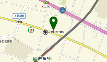 リパーク府中白糸台2丁目第3の地図画像