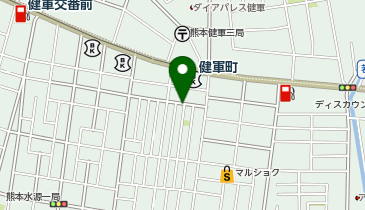 熊本若葉1丁目第3の地図画像