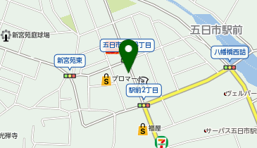 リパーク広島五日市駅前2丁目の地図画像