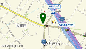 リパーク市川大和田1丁目の地図画像