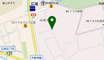 リパーク南麻布4丁目の地図画像