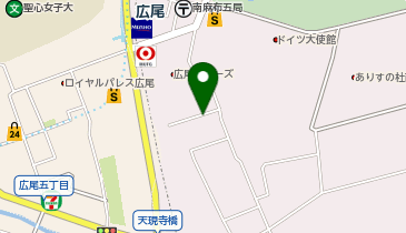 リパーク南麻布4丁目第2の地図画像