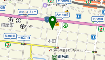 リパーク明石本町2丁目第3の地図画像