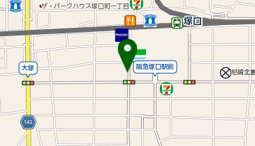 リパーク阪急塚口駅前第3の地図画像