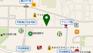 リパーク尼崎潮江1丁目第2の地図画像