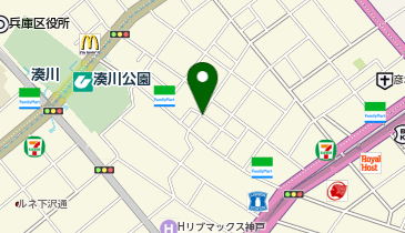 リパーク神戸福原町第5の地図画像