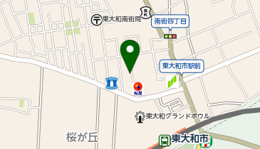 東大和市駅前第4の地図画像