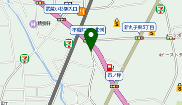 川崎市ノ坪第7の地図画像