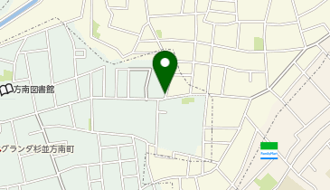 リパーク方南1丁目第5の地図画像