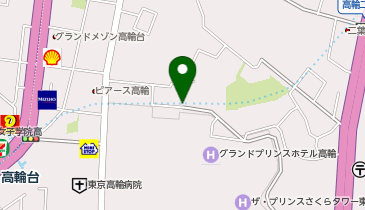 リパーク高輪3丁目第11の地図画像