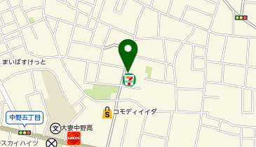 上高田1丁目の地図画像