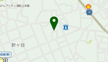 浦和領家7丁目の地図画像