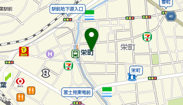 リパーク千葉栄町第13の地図画像