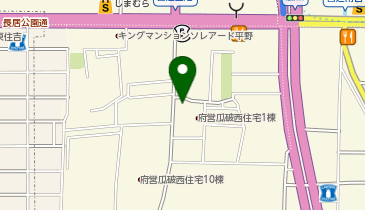 リパーク瓜破西1丁目第2の地図画像