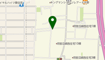 リパーク瓜破西1丁目第3の地図画像