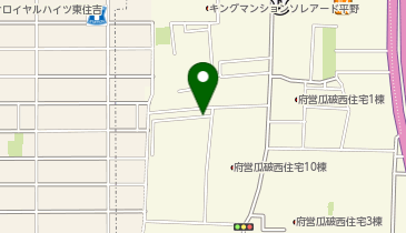 リパーク瓜破西1丁目第7の地図画像