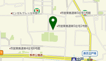 リパーク喜連東5丁目第2の地図画像
