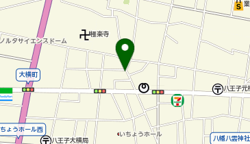 リパーク八王子本町第5の地図画像