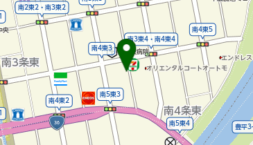 札幌南4東3第3の地図画像