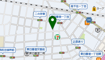 東日暮里2丁目第2の地図画像