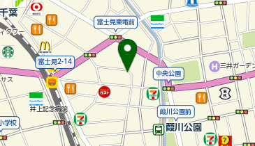 リパーク千葉富士見2丁目第6の地図画像
