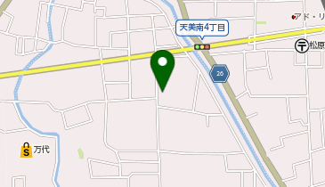 リパーク松原北新町4丁目第2の地図画像