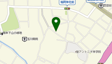 瀬田4丁目の地図画像