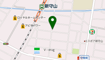 リパーク新守山駅南の地図画像