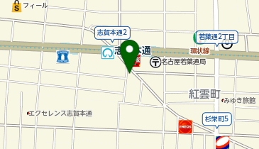 リパーク志賀本通駅南第4の地図画像