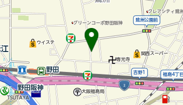 リパーク鷺洲1丁目第5の地図画像