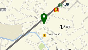 七里駅前第2の地図画像