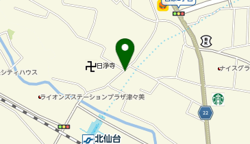 リパーク仙台堤町1丁目の地図画像