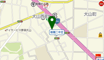 リパーク大山西町第5の地図画像