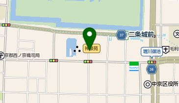 リパーク二条城南の地図画像
