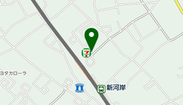 新河岸駅東第2の地図画像